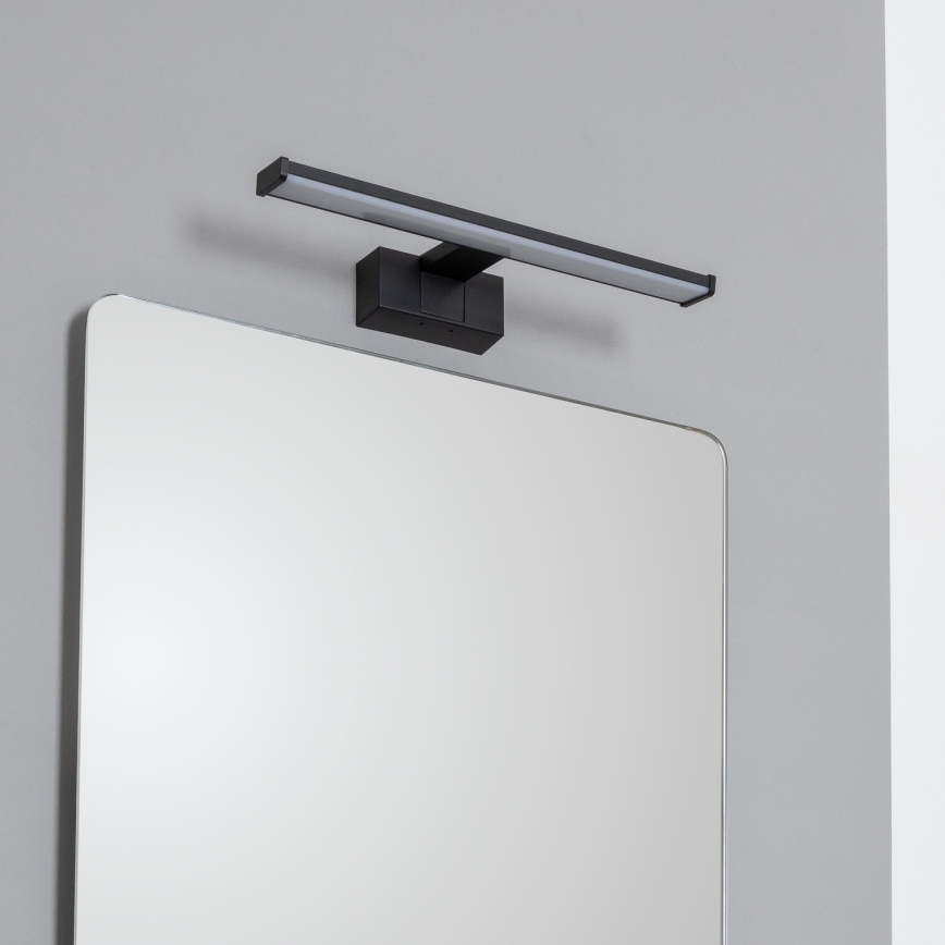 Brilagi - LED vannas istabas spoguļa apgaismojums 3 vienā VESTRA LED/8W/230V 40 cm IP44 melns