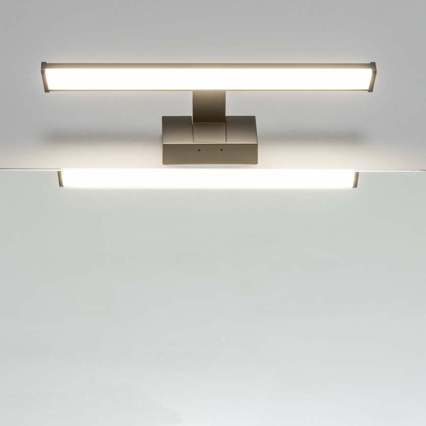 Brilagi - LED vannas istabas spoguļa apgaismojums 3 vienā VESTRA LED/8W/230V 40 cm IP44 melns