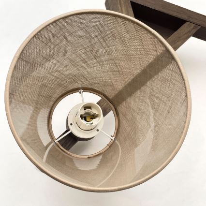 Brilagi - Virsapmetuma lustra ANTHONY 3xE14/40W/230V ozols