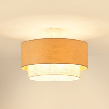 Brilagi - Virsapmetuma lustra ARIZONA BOHO 1xE27/15W/230V d. 45 cm bēša