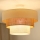 Brilagi - Virsapmetuma lustra DENVER LUNETA 1xE27/15W/230V d. 45 cm bēša/brūna/krēmkrāsa