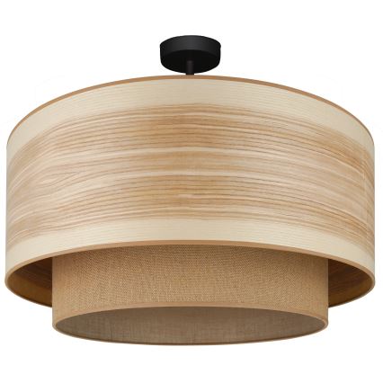 Brilagi - Virsapmetuma lustra MONTANA BOHO 1xE27/15W/230V d. 60 cm brūna