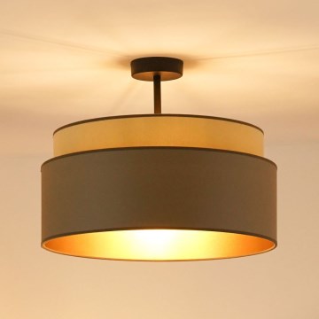 Brilagi - Virsapmetuma lustra OREGON VEGE 1xE27/15W/230V d. 45 cm pelēka