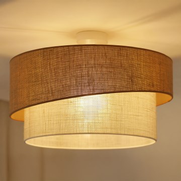 Brilagi - Virsapmetuma lustra SHINE 1xE27/15W/230V d. 50 cm bēša/krēmkrāsa