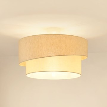 Brilagi - Virsapmetuma lustra SHINE 1xE27/15W/230V d. 50 cm krēmkrāsa
