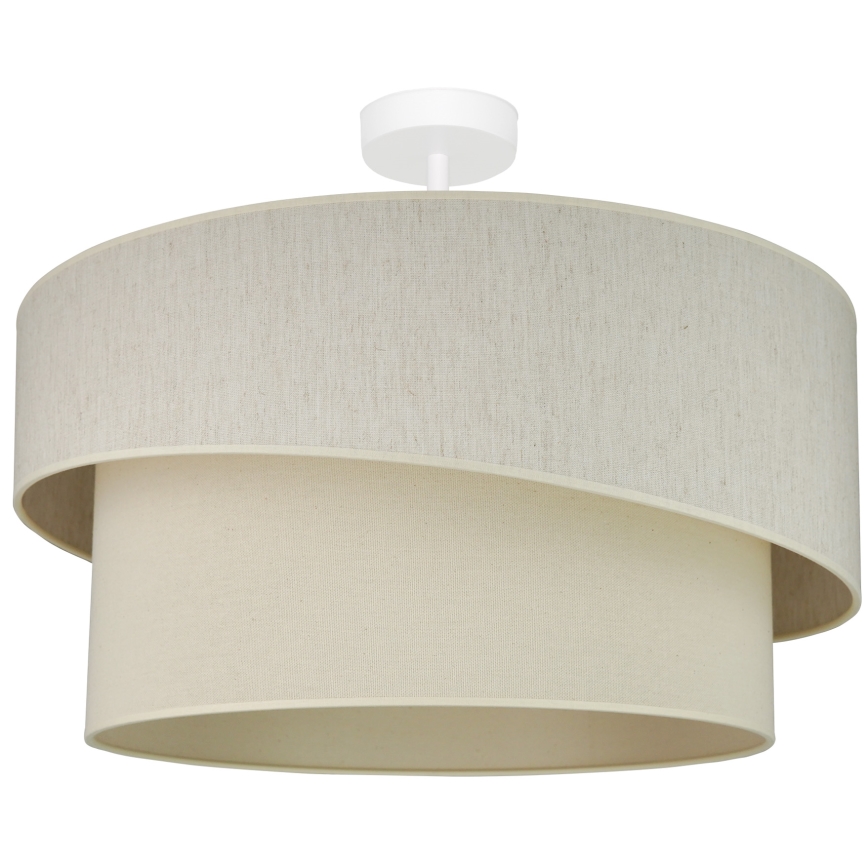 Brilagi - Virsapmetuma lustra SHINE 1xE27/15W/230V d. 50 cm krēmkrāsa