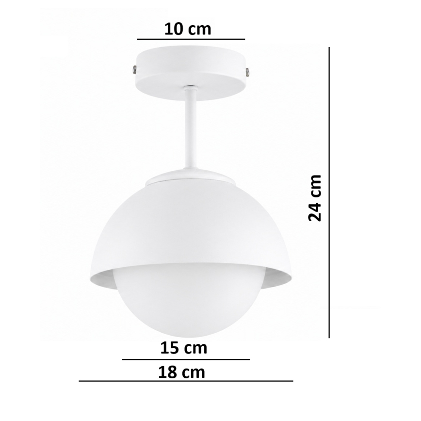 BRILAGI - virsmas griestu lampa COSMO 1xE27/60W/230V balta