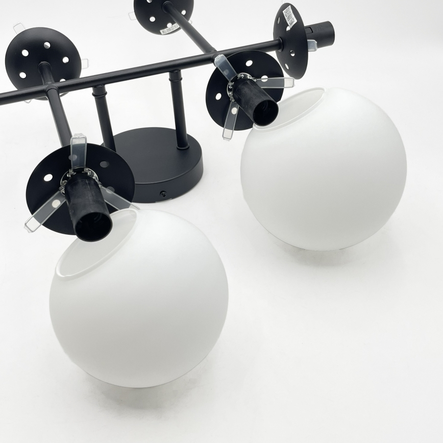 Brilagi - Virsmas griestu lampa MALONY 6xE14/20W/230V melna