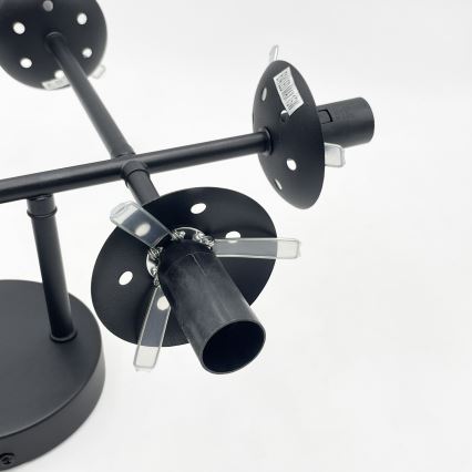 Brilagi - Virsmas griestu lampa MALONY 6xE14/20W/230V melna