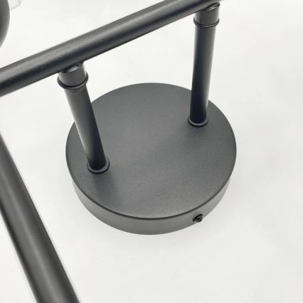 Brilagi - Virsmas griestu lampa MALONY 6xE14/20W/230V melna