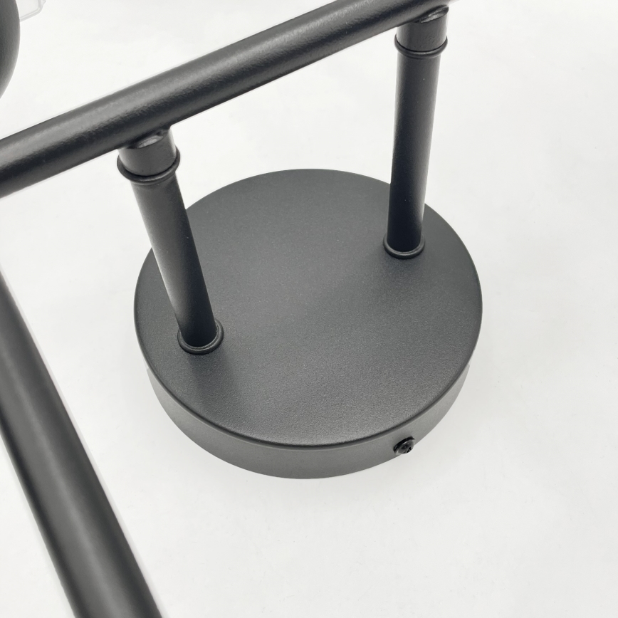 Brilagi - Virsmas griestu lampa MALONY 6xE14/20W/230V melna