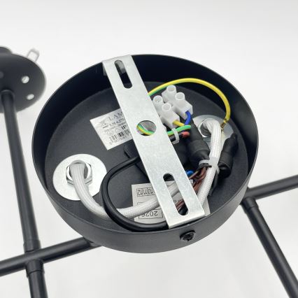 Brilagi - Virsmas griestu lampa MALONY 6xE14/20W/230V melna