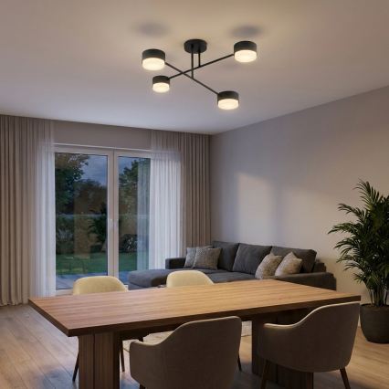 Brilagi - Virsmas griestu lampa MONO 4xGX53/12W/230V melna