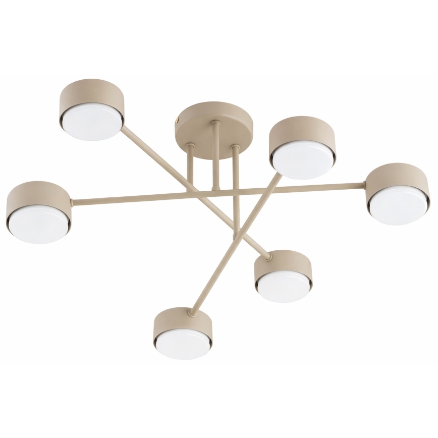 Brilagi - Virsmas griestu lampa MONO 6xGX53/12W/230V bēša