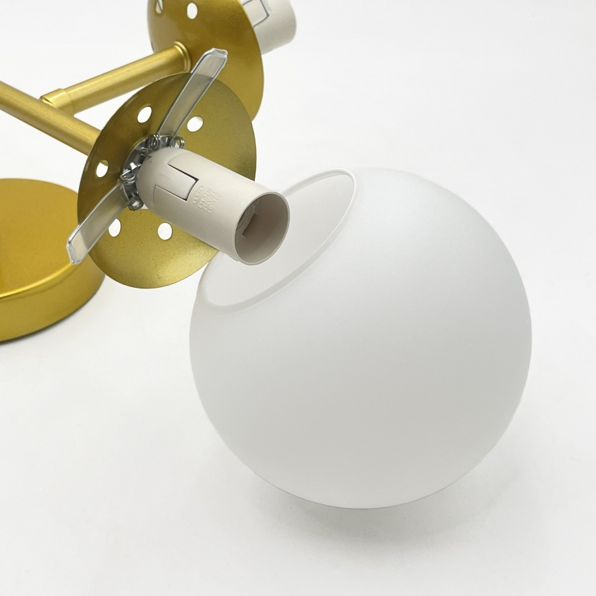 Brilagi - Virsmas griestu lustra MALONY 4xE14/20W/230V zelta