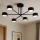 Brilagi - Virsmas montāžas griestu lampa MONO 6xGX53/12W/230V, melna