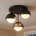 BRILAGI - Virsmas montējama griestu lampa COSMO 3xE27/60W/230V melna