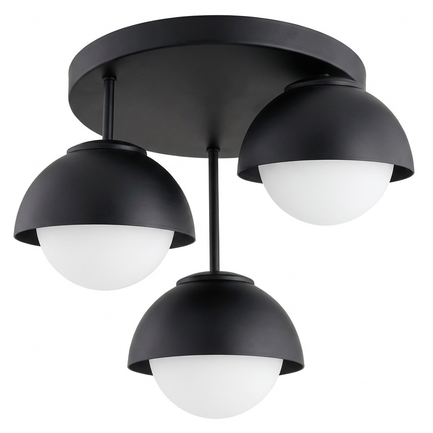 BRILAGI - Virsmas montējama griestu lampa COSMO 3xE27/60W/230V melna