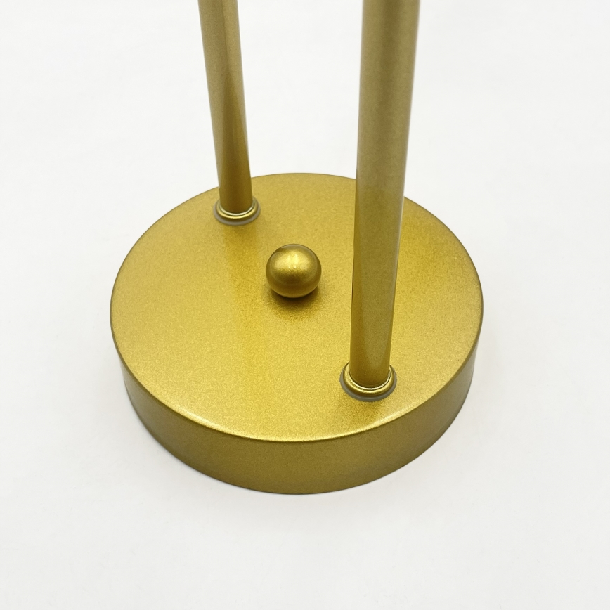 Brilagi - Virsmas montējamā griestu lampa MALIVA 4xE14/15W/230V zelta/balta