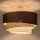 Brilagi - Virsmas montējama griestu lampa TRIO 3xE27/60W/230V Ø 60 cm brūna/bēša/balta