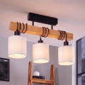BRILAGI - Virsmas montējamā lustra NUBILA 3xE27/60W/230V priede/balta