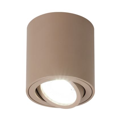 Brilagi - Virsmas montējamais spotgaismeklis MIA 1xGU10/30W/230V 84x80 mm bēšs