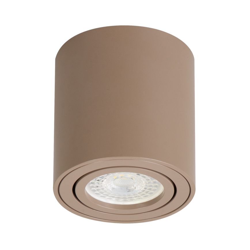 Brilagi - Virsmas montējamais spotgaismeklis MIA 1xGU10/30W/230V 84x80 mm bēšs