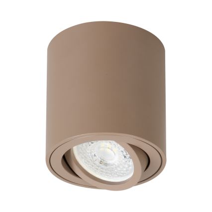 Brilagi - Virsmas montējamais spotgaismeklis MIA 1xGU10/30W/230V 84x80 mm bēšs