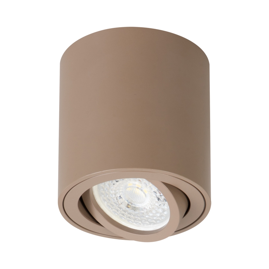 Brilagi - Virsmas montējamais spotgaismeklis MIA 1xGU10/30W/230V 84x80 mm bēšs