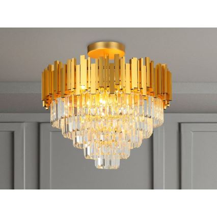 Brilagi - Virsmas piestiprināma griestu lampa PLAZA 9xE14/40W/230V