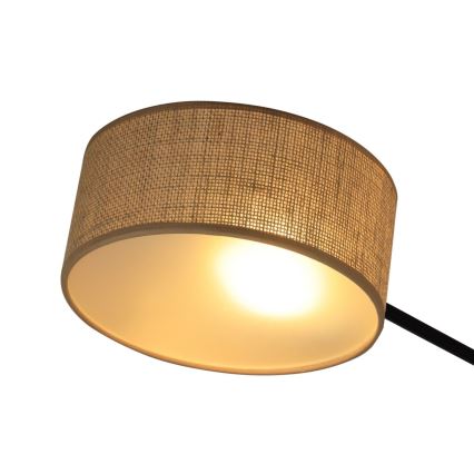 Brilagi - Virsmas piestiprināma griestu lampa VIRGO 4xE14/40W/230V bēša/melna