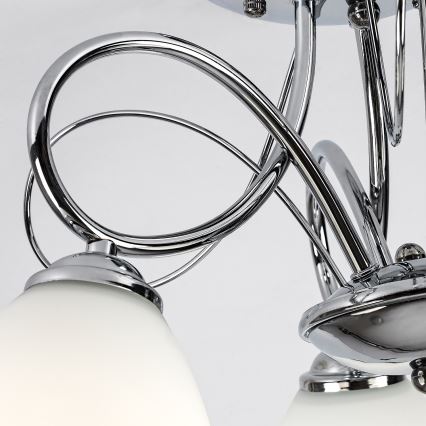 Brilagi - Virsmas piestiprināma lustra FRED 3xE27/60W/230V Ø 59 cm spīdīgs hroms