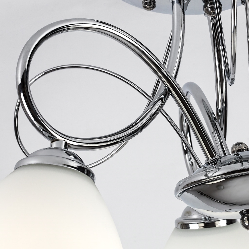 Brilagi - Virsmas piestiprināma lustra FRED 3xE27/60W/230V Ø 59 cm spīdīgs hroms