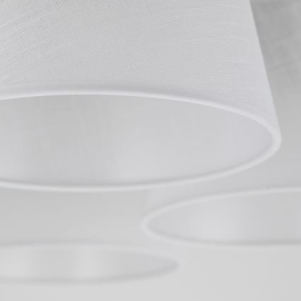 Brilagi - Virsmas piestiprināms griestu lustrs LATTE 5xE27/15W/230V priede/balta