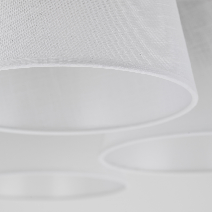 Brilagi - Virsmas piestiprināms griestu lustrs LATTE 5xE27/15W/230V priede/balta