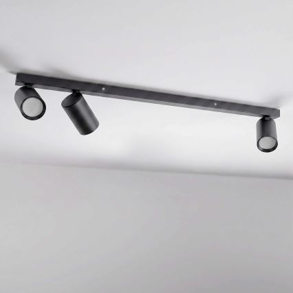 BRILAGI - Virsmas prožektors SELE LONG 3xGU10/30W/230V melns