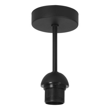 Brilagi - Virsmas uzstādāma griestu lampa PARTY 1xE27/60W/230V Ø 10 cm melna