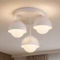 BRILAGI - Virsmontāžas griestu lustrs COSMO 3xE27/60W/230V balts/zelts