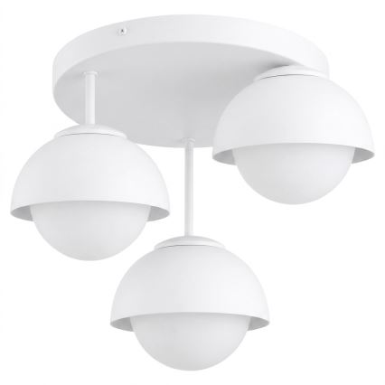 BRILAGI - Virsmontāžas griestu lustrs COSMO 3xE27/60W/230V balts/zelts