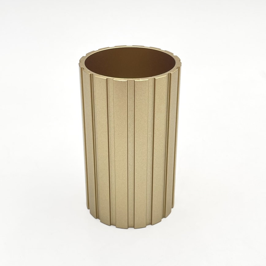 Brilagi - virzāms gaismeklis CRISPINA 1xGU10/10W/230V 10 cm zelta