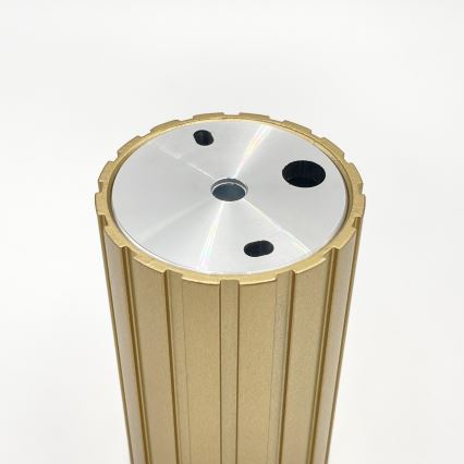 Brilagi - virzāms gaismeklis CRISPINA 1xGU10/10W/230V 10 cm zelta