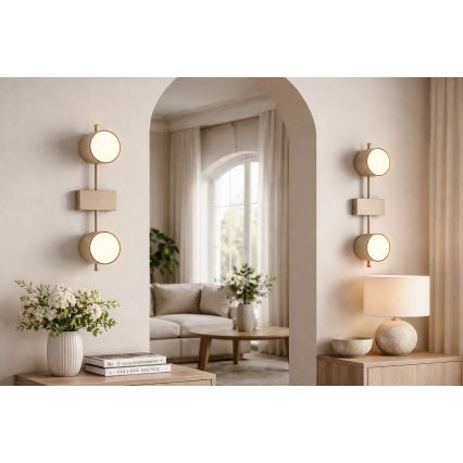 Brilagi - Virziena gaismeklis 2xGX53/12W/230V bēšs