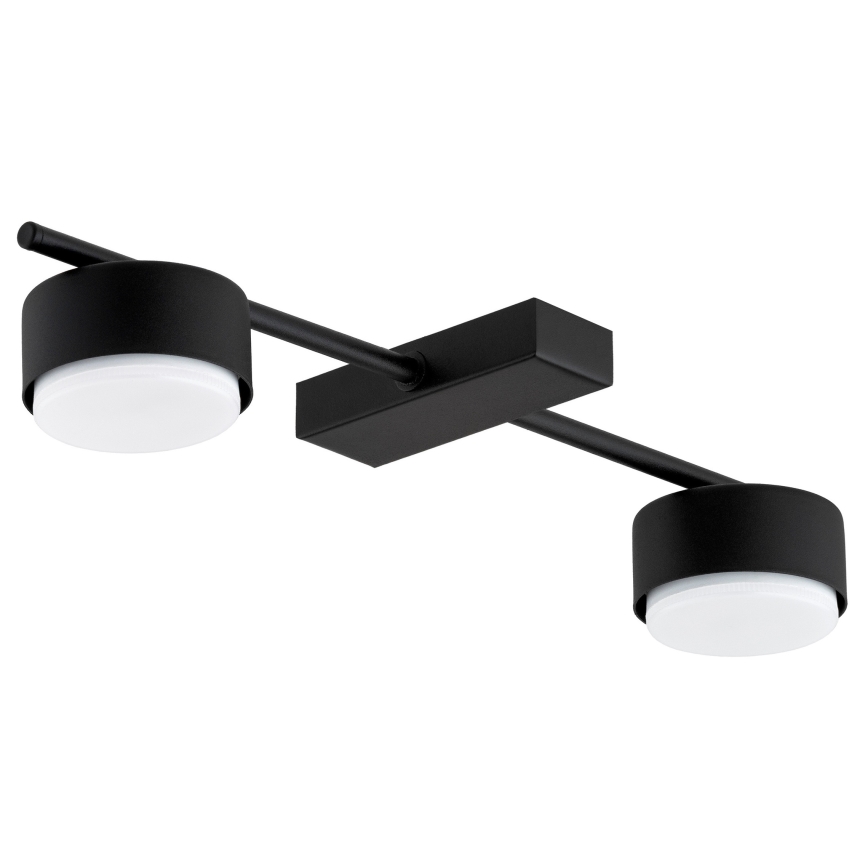 Brilagi - Virziena gaismeklis 2xGX53/12W/230V melns