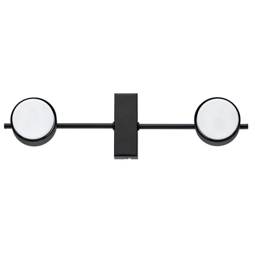 Brilagi - Virziena gaismeklis 2xGX53/12W/230V melns