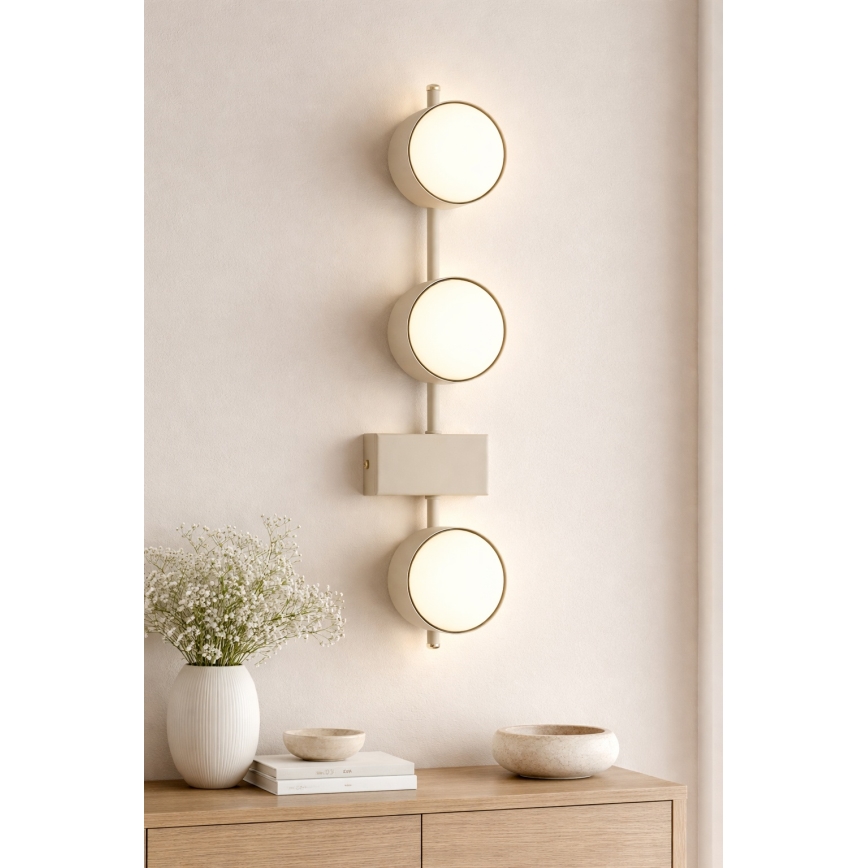 Brilagi - Virziena gaismeklis 3xGX53/12W/230V bēšs