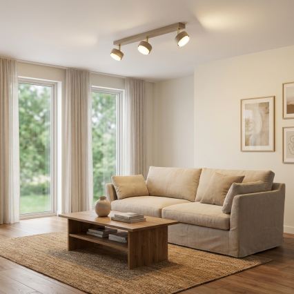 Brilagi - Virziena gaismeklis 3xGX53/12W/230V bēšs