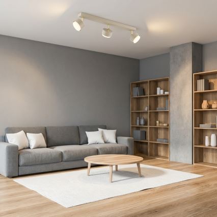 Brilagi - Virziena gaismeklis 3xGX53/12W/230V bēšs