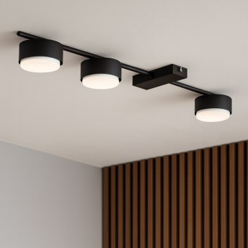 Brilagi - Virziena gaismeklis 3xGX53/12W/230V melns