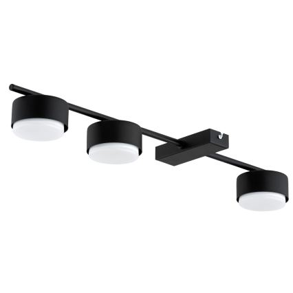 Brilagi - Virziena gaismeklis 3xGX53/12W/230V melns