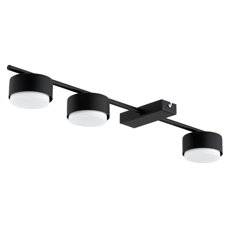 Brilagi - Virziena gaismeklis 3xGX53/12W/230V melns